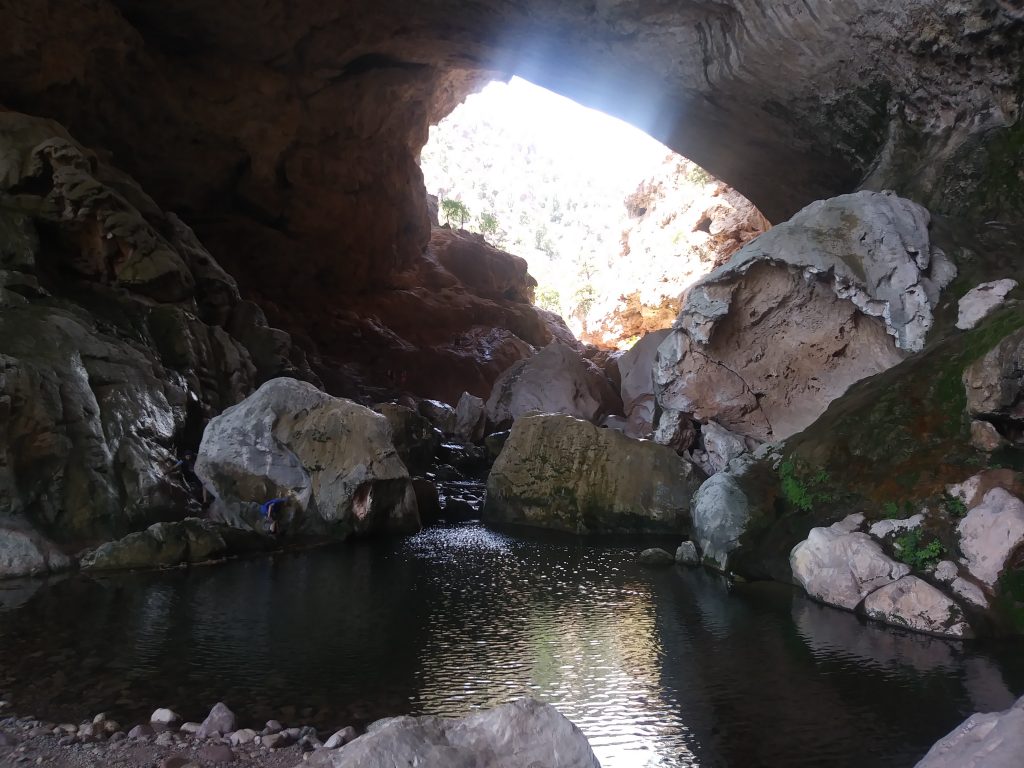 Waterfall Trail At Tonto Natural Bridge Park OnPhoenix Com   Tonto Bridge 1024x768 